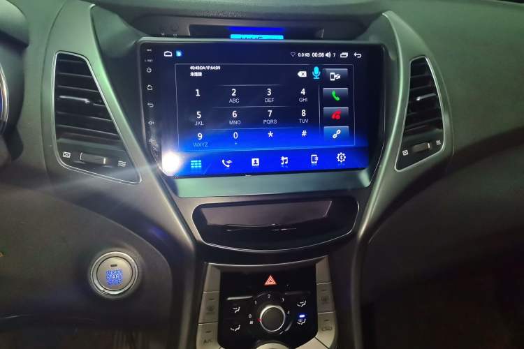 Used Hyundai Elantra (5th Generation / Langdong) 2015 1.6L Automatic Leading Model Audio And AC Panel