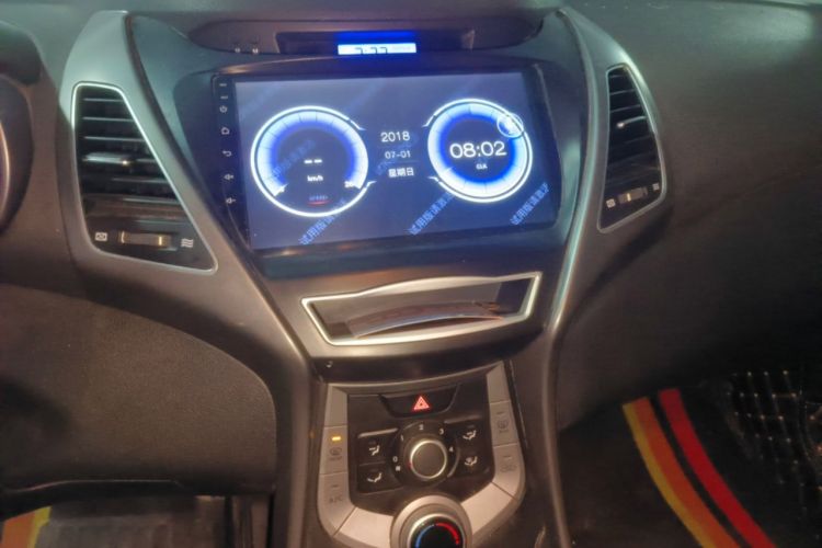Used Hyundai Elantra (5th Generation / Langdong) 2015 1.6L Automatic Fashion Model Audio And AC Panel