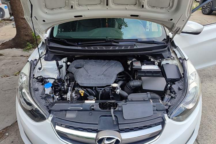 Used Hyundai Elantra (5th Generation / Langdong) 2015 1.6L Automatic Leading Model Engine Bay