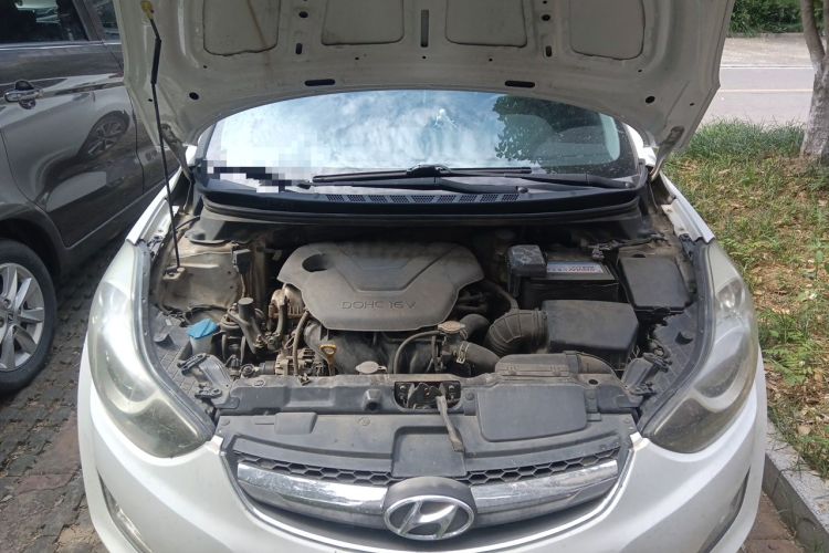 Used Hyundai Elantra (5th Generation / Langdong) 2015 1.6L Automatic Leading Model Engine Bay