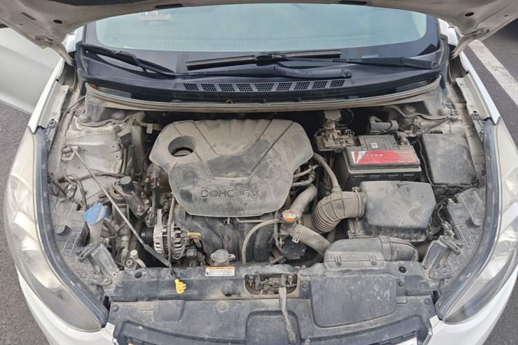 Used Hyundai Elantra (5th Generation / Langdong) 2015 1.6L Automatic Luxury Model Engine Bay