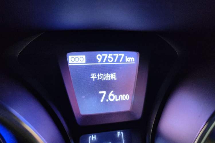 Used Hyundai Elantra (5th Generation / Langdong) 2015 1.6L Automatic Leading Model Odometer Close Up