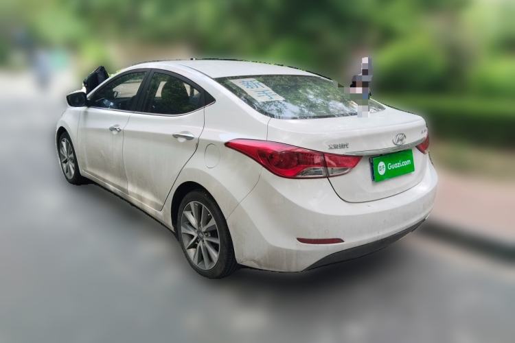 Used Hyundai Elantra (5th Generation / Langdong) 2015 1.6L Automatic Leading Model Rear Left 45 Deg