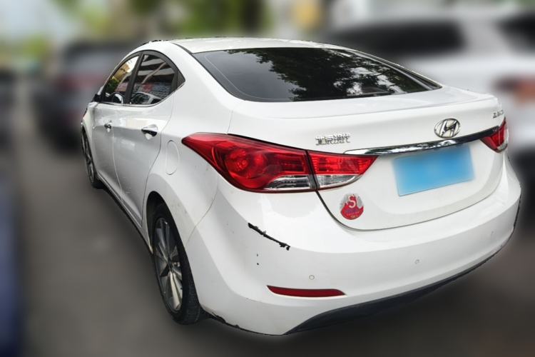 Used Hyundai Elantra (5th Generation / Langdong) 2015 1.6L Automatic Leading Model Rear Left 45 Deg
