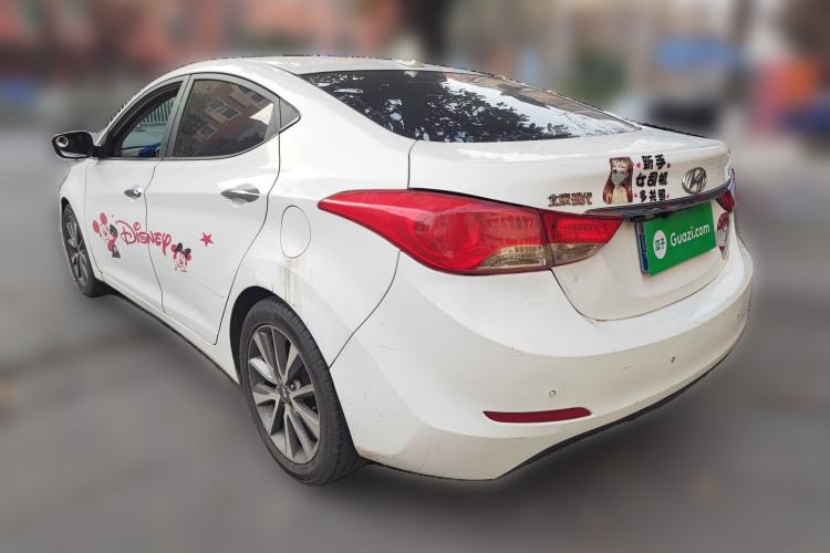 Used Hyundai Elantra (5th Generation / Langdong) 2015 1.6L Automatic Leading Model Rear Left 45 Deg