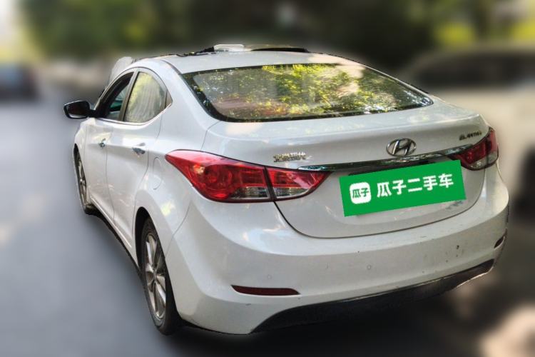 Used Hyundai Elantra (5th Generation / Langdong) 2015 1.6L Manual Leading Model Rear Left 45 Deg