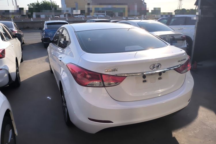 Used Hyundai Elantra (5th Generation / Langdong) 2015 1.6L Automatic Leading Model Rear Left 45 Deg