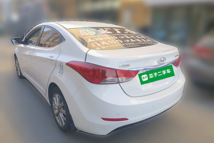 Used Hyundai Elantra (5th Generation / Langdong) 2015 1.6L Automatic Fashion Model Rear Left 45 Deg