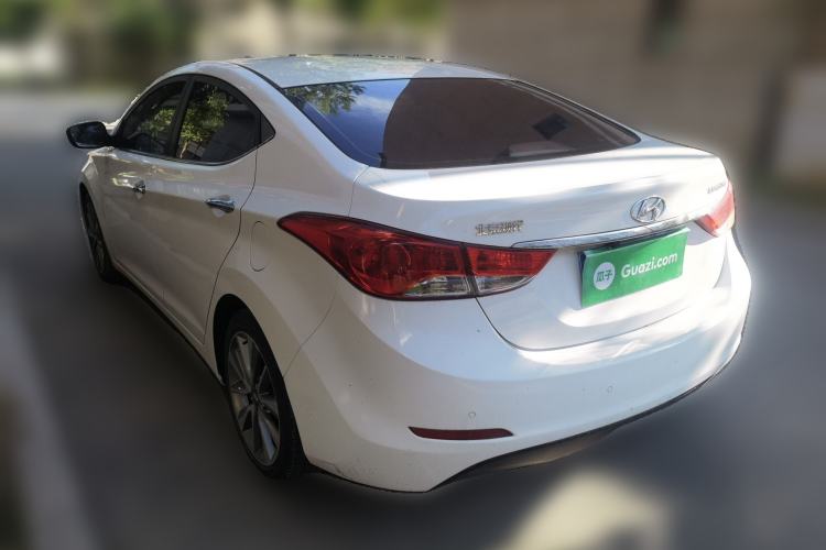 Used Hyundai Elantra (5th Generation / Langdong) 2015 1.6L Automatic Leading Model Rear Left 45 Deg