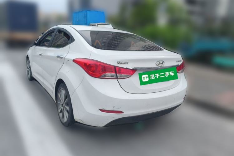 Used Hyundai Elantra (5th Generation / Langdong) 2015 1.6L Automatic Leading Model Rear Left 45 Deg