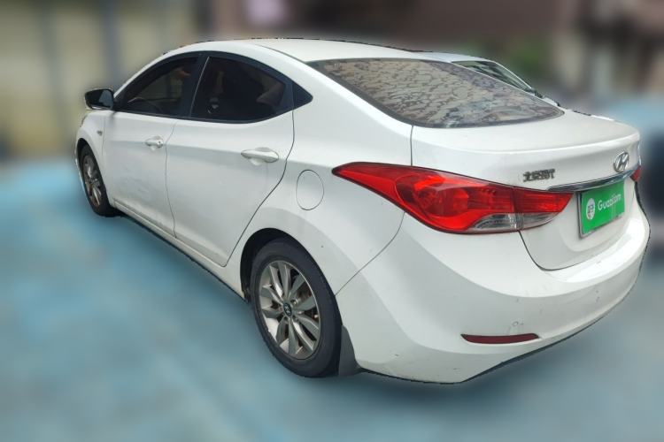 Used Hyundai Elantra (5th Generation / Langdong) 2015 1.6L Automatic Fashion Model Rear Left 45 Deg