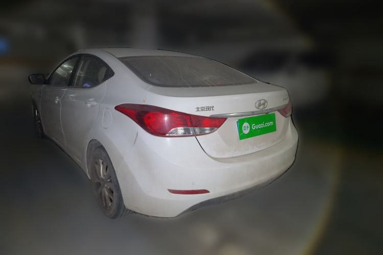 Used Hyundai Elantra (5th Generation / Langdong) 2015 1.6L Automatic Fashion Model Rear Left 45 Deg