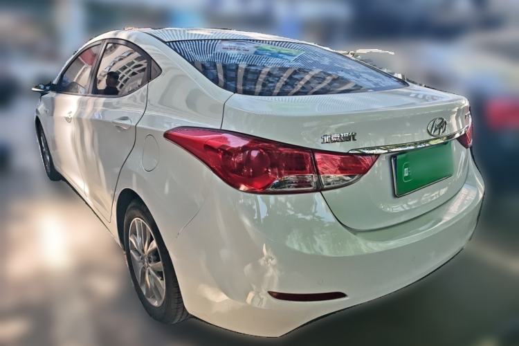 Used Hyundai Elantra (5th Generation / Langdong) 2015 1.6L Automatic Fashion Model Rear Left 45 Deg