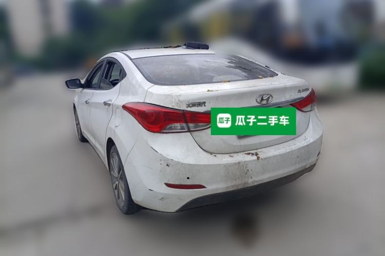 Used Hyundai Elantra (5th Generation / Langdong) 2015 1.6L Automatic Leading Model Rear Left 45 Deg