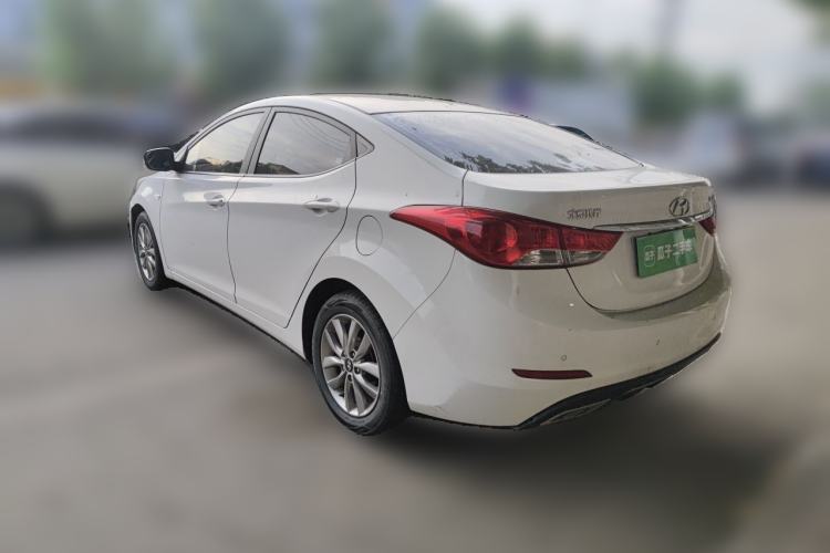 Used Hyundai Elantra (5th Generation / Langdong) 2015 1.6L Automatic Fashion Model Rear Left 45 Deg