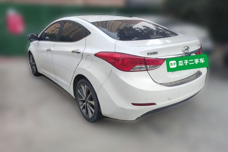 Used Hyundai Elantra (5th Generation / Langdong) 2015 1.6L Automatic Leading Model Rear Left 45 Deg