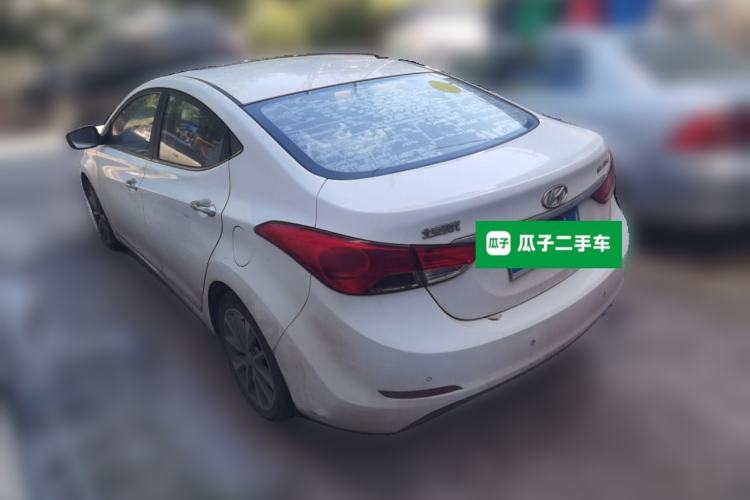 Used Hyundai Elantra (5th Generation / Langdong) 2015 1.6L Automatic Leading Model Rear Left 45 Deg