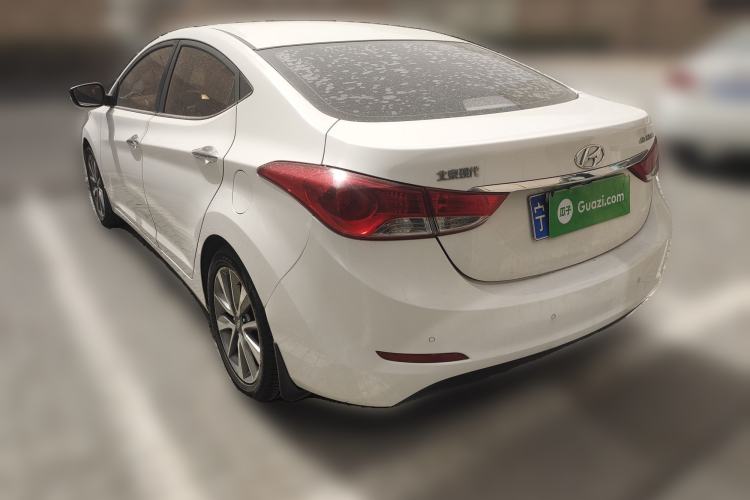 Used Hyundai Elantra (5th Generation / Langdong) 2015 1.6L Automatic Leading Model Rear Left 45 Deg