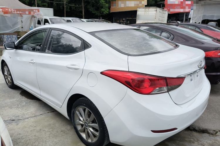 Used Hyundai Elantra (5th Generation / Langdong) 2015 1.6L Automatic Fashion Model Rear Left 45 Deg