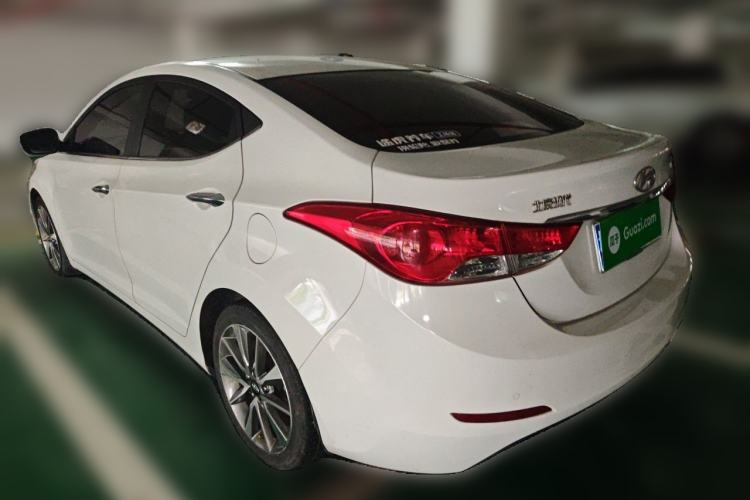 Used Hyundai Elantra (5th Generation / Langdong) 2015 1.6L Automatic Leading Model Rear Left 45 Deg