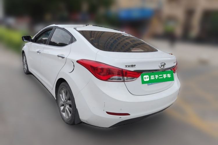 Used Hyundai Elantra (5th Generation / Langdong) 2015 1.6L Manual Leading Model Rear Left 45 Deg