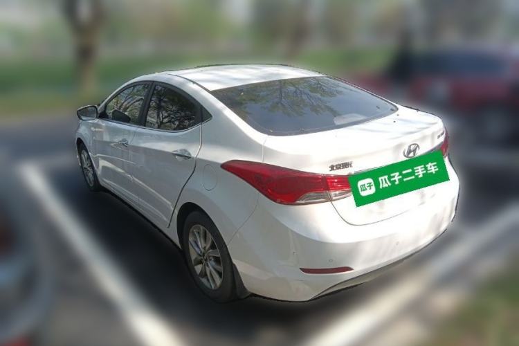 Used Hyundai Elantra (5th Generation / Langdong) 2015 1.6L Manual Leading Model Rear Left 45 Deg
