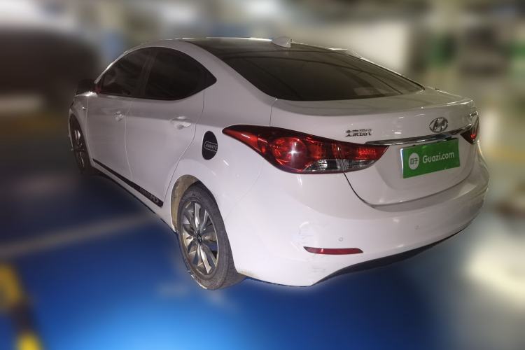 Used Hyundai Elantra (5th Generation / Langdong) 2015 1.6L Automatic Fashion Model Rear Left 45 Deg