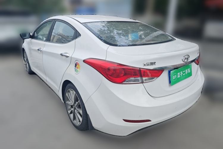 Used Hyundai Elantra (5th Generation / Langdong) 2015 1.6L Automatic Leading Model Rear Left 45 Deg