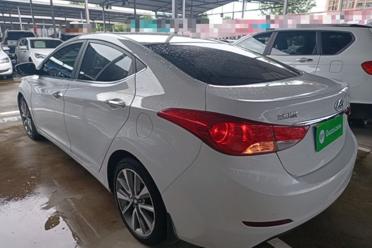 Used Hyundai Elantra (5th Generation / Langdong) 2015 1.6L Automatic Leading Model Rear Left 45 Deg