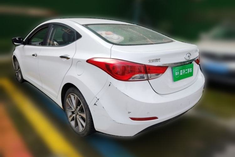 Used Hyundai Elantra (5th Generation / Langdong) 2015 1.6L Automatic Leading Model Rear Left 45 Deg