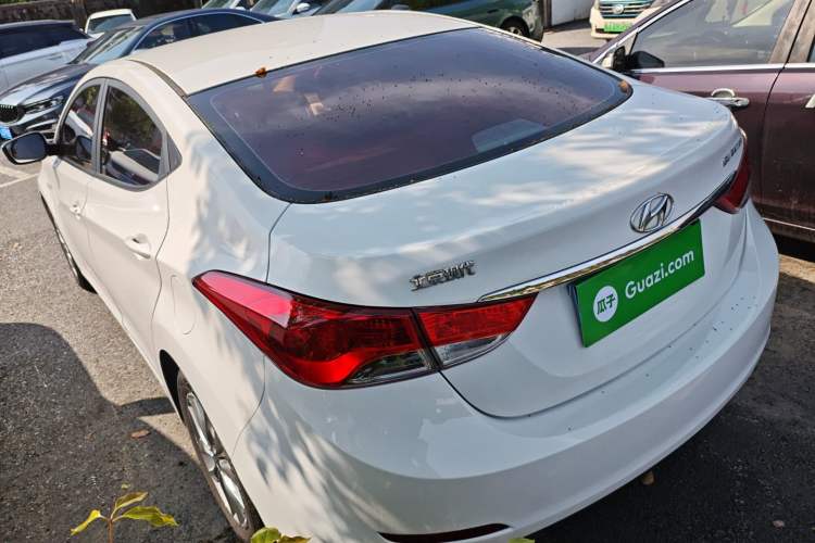 Used Hyundai Elantra (5th Generation / Langdong) 2015 1.6L Manual Fashion Edition Rear Left 45 Deg
