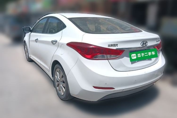 Used Hyundai Elantra (5th Generation / Langdong) 2015 1.6L Manual Leading Model Rear Left 45 Deg