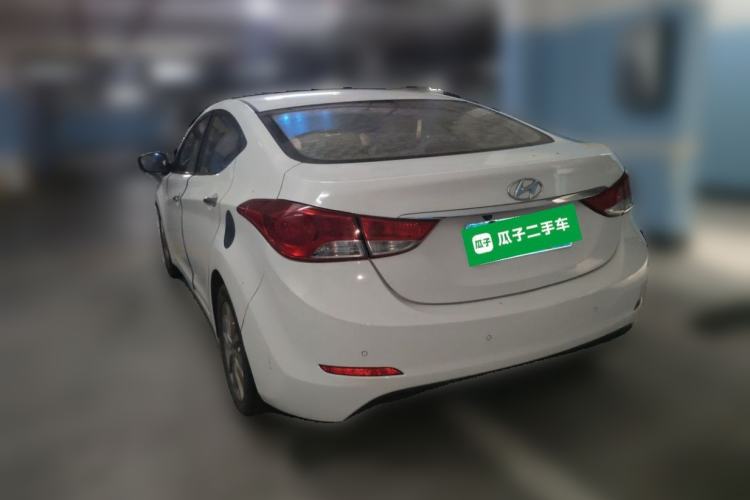 Used Hyundai Elantra (5th Generation / Langdong) 2015 1.6L Manual Leading Model Rear Left 45 Deg