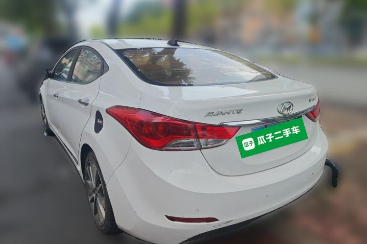Used Hyundai Elantra (5th Generation / Langdong) 2015 1.6L Automatic Leading Model Rear Left 45 Deg