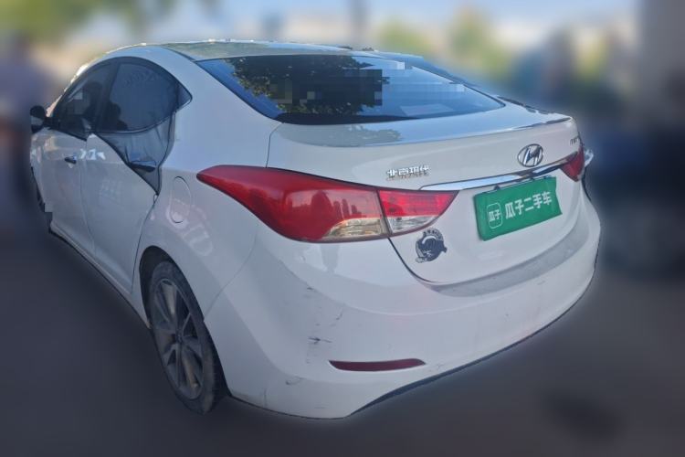Used Hyundai Elantra (5th Generation / Langdong) 2015 1.6L Automatic Leading Model Rear Left 45 Deg