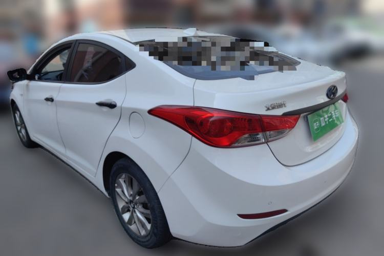 Used Hyundai Elantra (5th Generation / Langdong) 2015 1.6L Automatic Fashion Model Rear Left 45 Deg