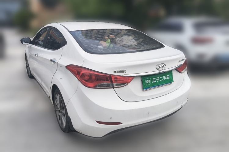 Used Hyundai Elantra (5th Generation / Langdong) 2015 1.6L Automatic Leading Model Rear Left 45 Deg
