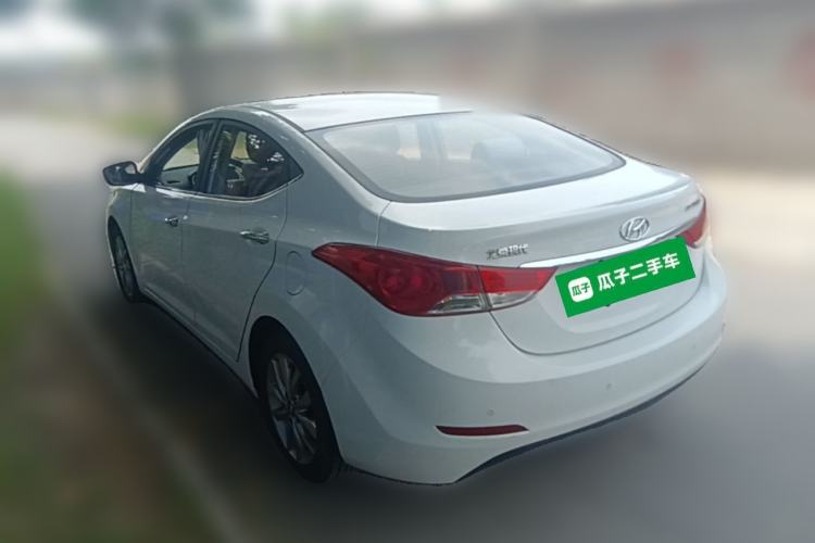 Used Hyundai Elantra (5th Generation / Langdong) 2015 1.6L Manual Leading Model Rear Left 45 Deg