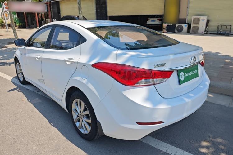 Used Hyundai Elantra (5th Generation / Langdong) 2015 1.6L Automatic Fashion Model Rear Left 45 Deg