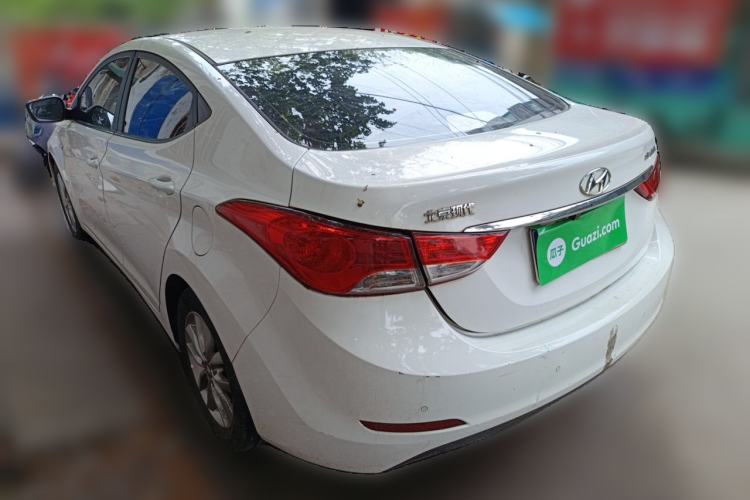 Used Hyundai Elantra (5th Generation / Langdong) 2015 1.6L Automatic Leading Model Rear Left 45 Deg