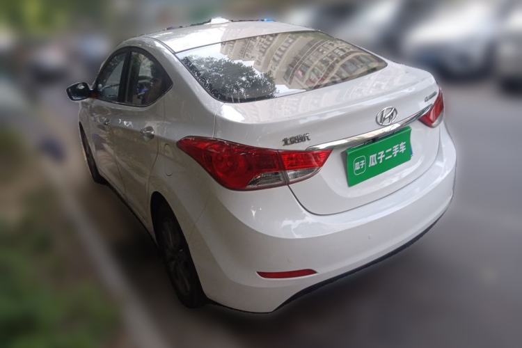 Used Hyundai Elantra (5th Generation / Langdong) 2015 1.6L Manual Leading Model Rear Left 45 Deg