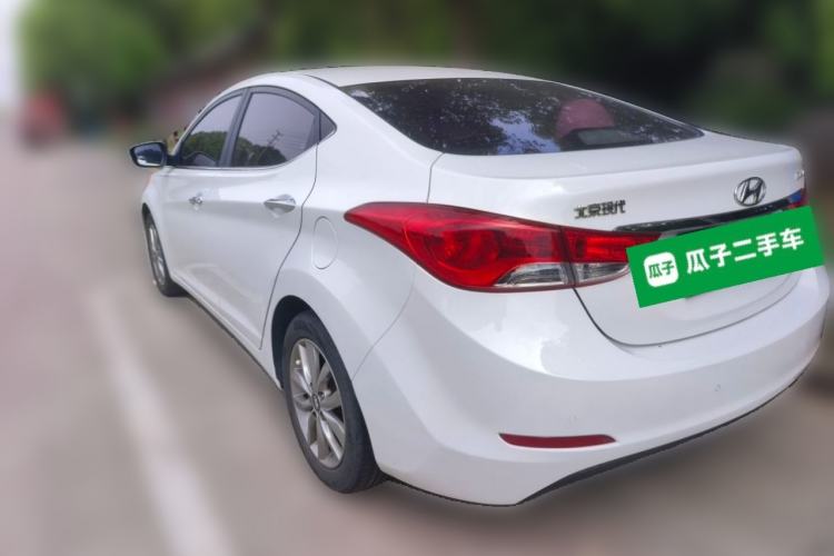 Used Hyundai Elantra (5th Generation / Langdong) 2015 1.6L Manual Leading Model Rear Left 45 Deg