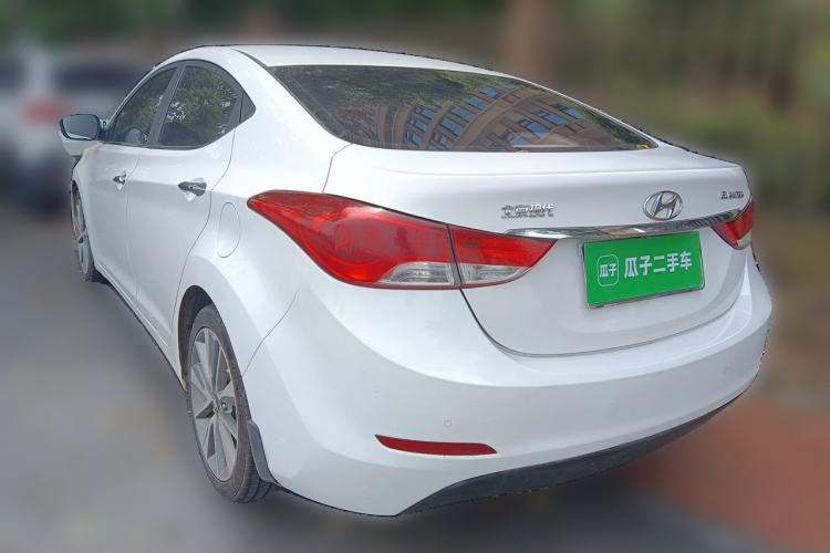 Used Hyundai Elantra (5th Generation / Langdong) 2015 1.6L Automatic Leading Model Rear Left 45 Deg