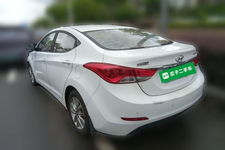 Used Hyundai Elantra (5th Generation / Langdong) 2015 1.6L Automatic Fashion Model Rear Left 45 Deg