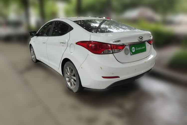 Used Hyundai Elantra (5th Generation / Langdong) 2015 1.6L Automatic Fashion Model Rear Left 45 Deg