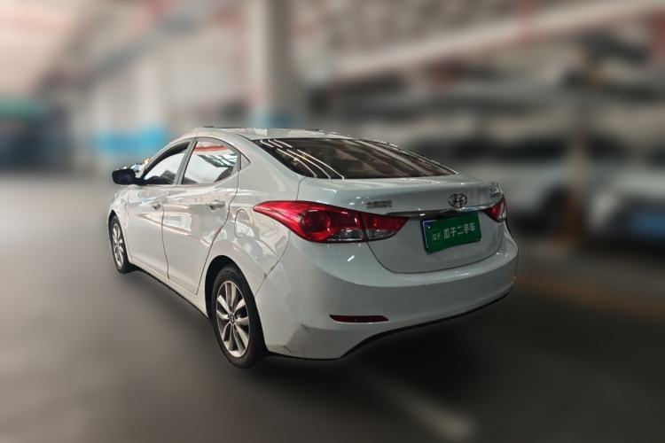 Used Hyundai Elantra (5th Generation / Langdong) 2015 1.6L Automatic Fashion Model Rear Left 45 Deg