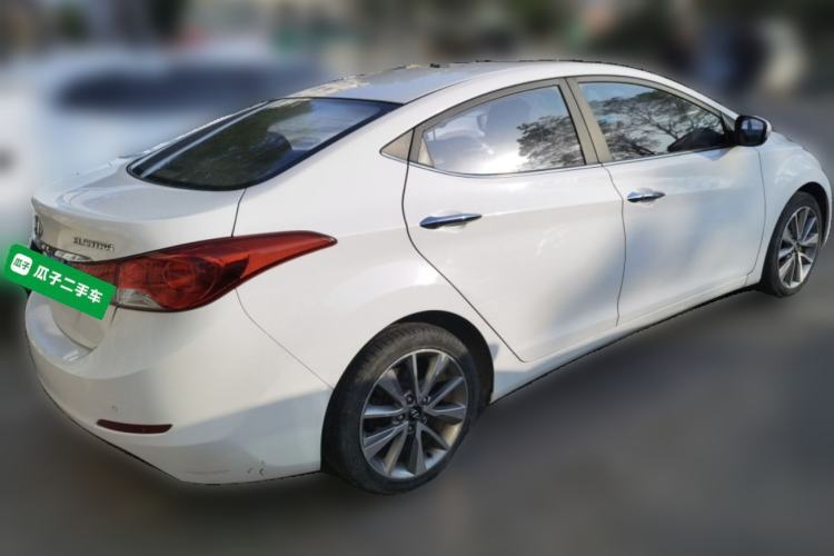 Used Hyundai Elantra (5th Generation / Langdong) 2015 1.6L Automatic Luxury Model Rear Right 45 Deg