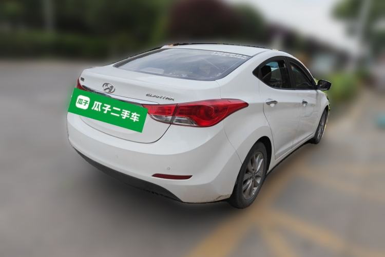 Used Hyundai Elantra (5th Generation / Langdong) 2015 1.6L Manual Leading Model Rear Right 45 Deg