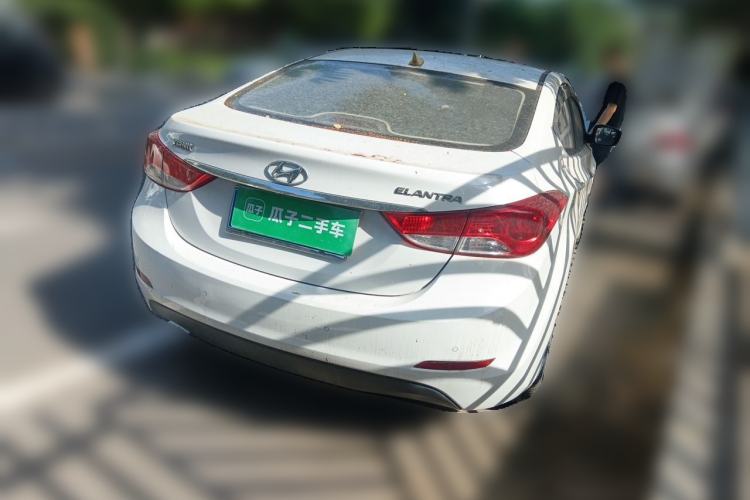 Used Hyundai Elantra (5th Generation / Langdong) 2015 1.6L Automatic Luxury Model Rear Right 45 Deg