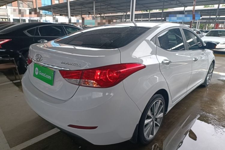 Used Hyundai Elantra (5th Generation / Langdong) 2015 1.6L Automatic Leading Model Rear Right 45 Deg